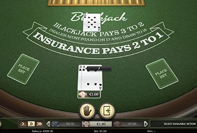 Les jeux de table du casino en ligne Talismania : Le Blackjack