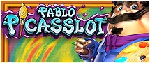 Machine à sous vidéo Leander Games : Pablo Picasslot !